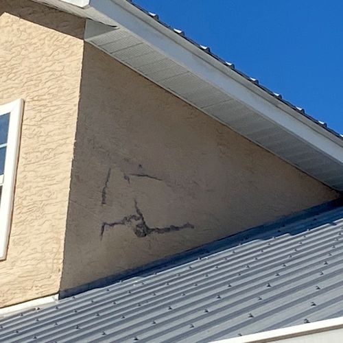 Our stucco on our home had some cracks in it that 