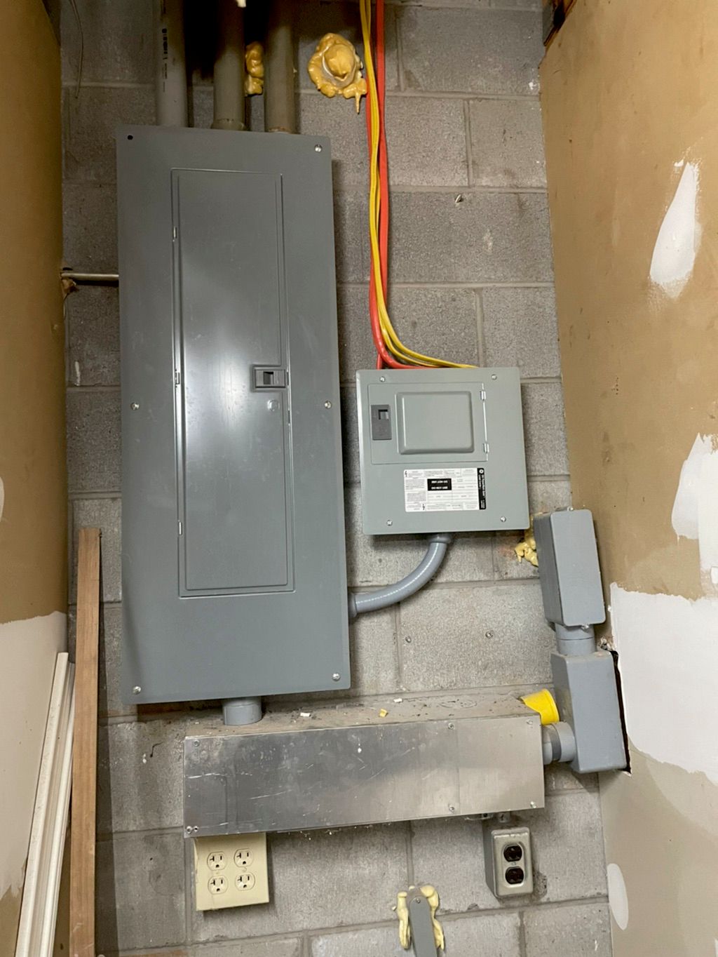 Electrical Sub Panel Installation (After)