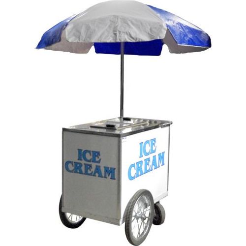 Our ice cream cart is a huge summer favorite