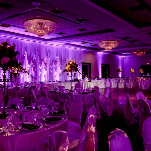 Our lighting decor makes your event pop