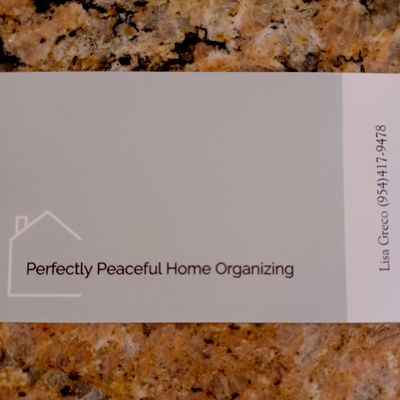 Avatar for Perfectly Peaceful Home Organizing