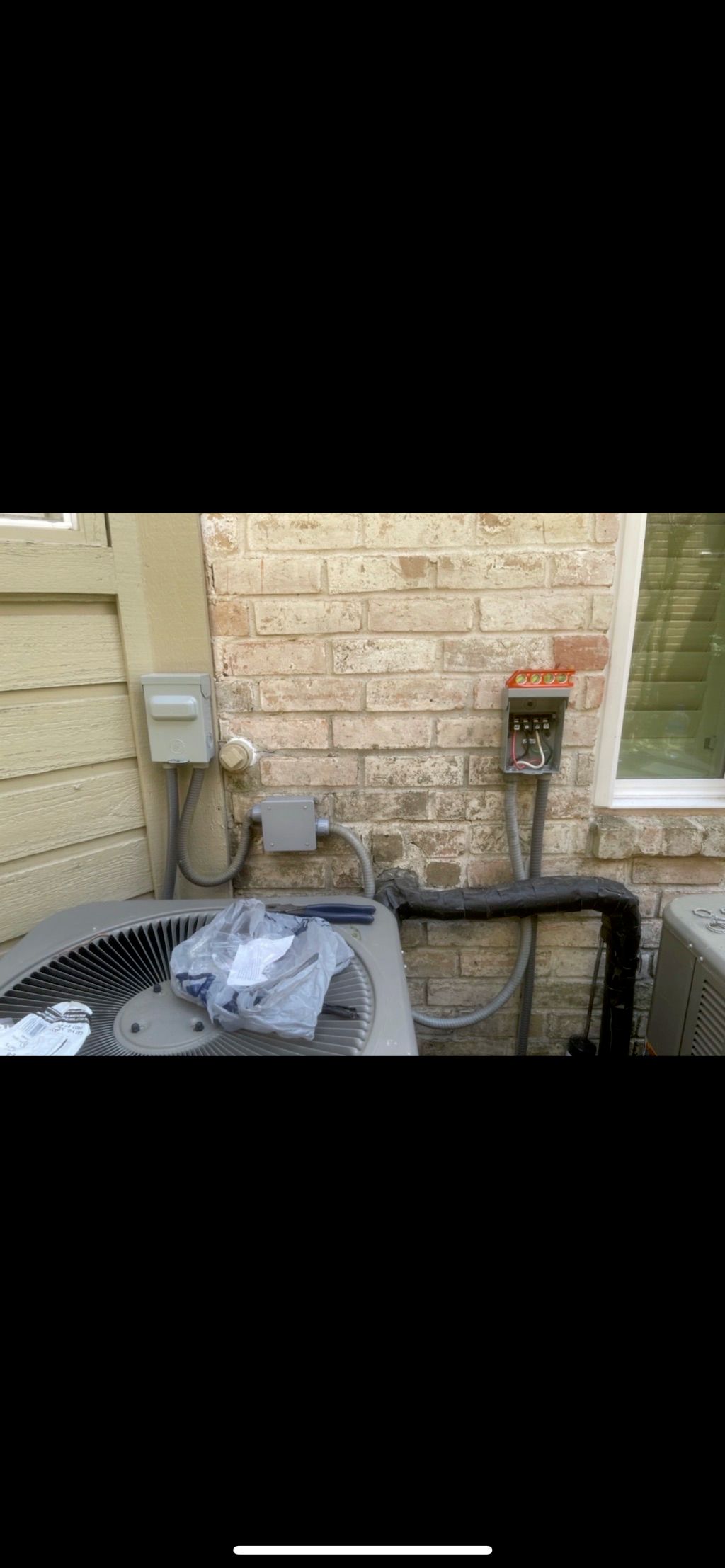 New AC disconnect