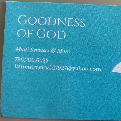 Avatar for Goodness of God Multiservices