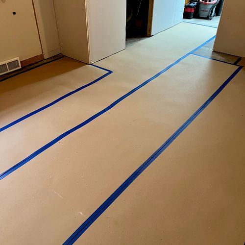 Home floor protection for water damage 