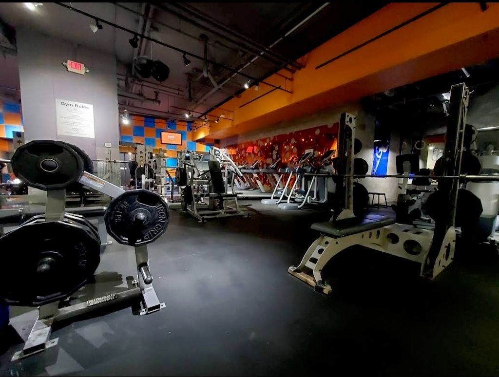 Gym located in Times Square