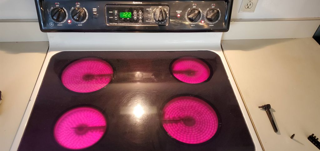 Fixed the range - one of the burners didn't work
