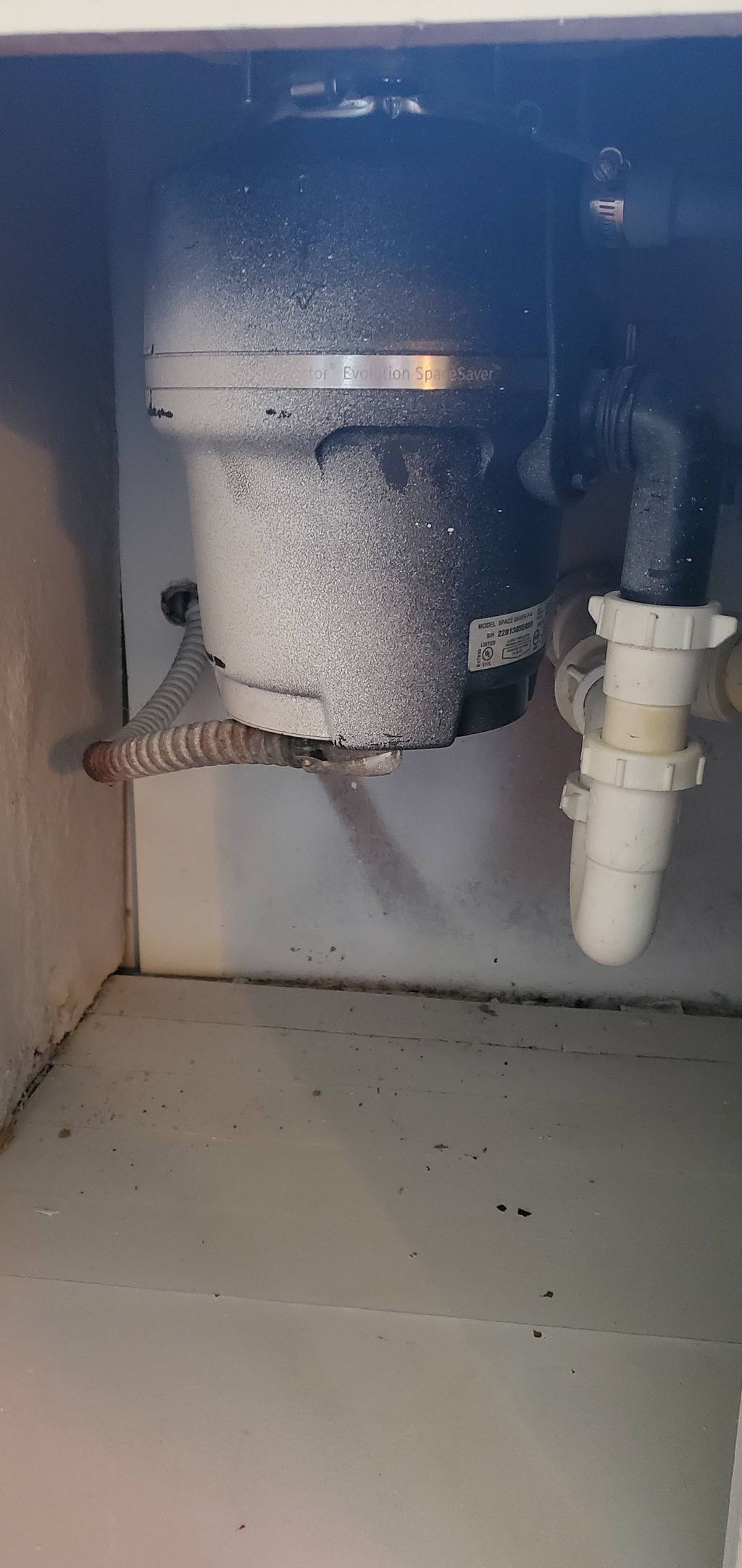 Fixed garbage disposal, which would not spin