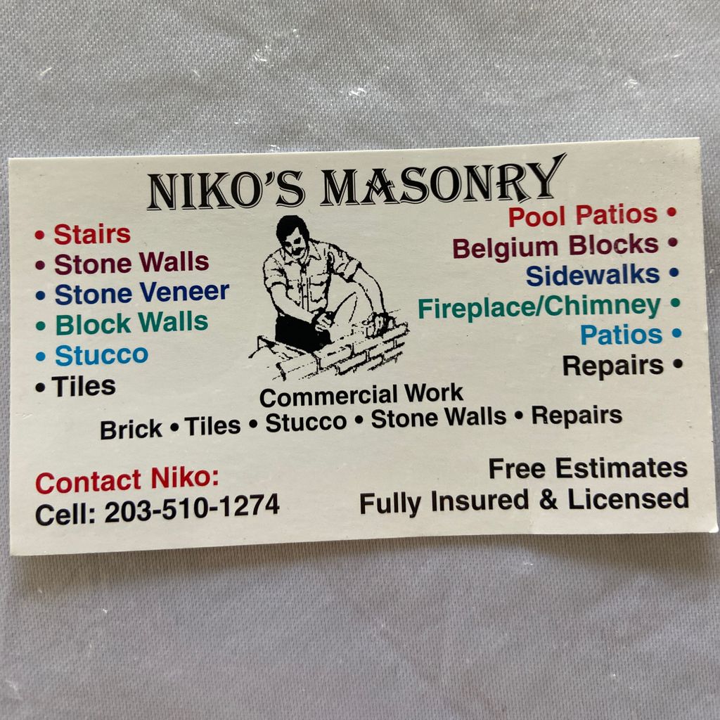 Niko’s Masonry