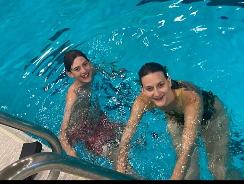 This swimmer I had the greatest pleasure working w