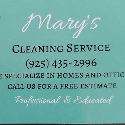 Avatar for Mary's house Cleaning Service