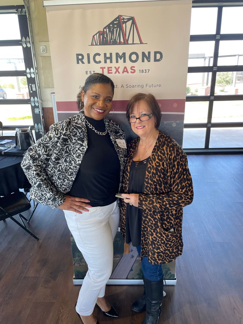 Fort bend chamber of commerce (w/ Mayor of Richmon