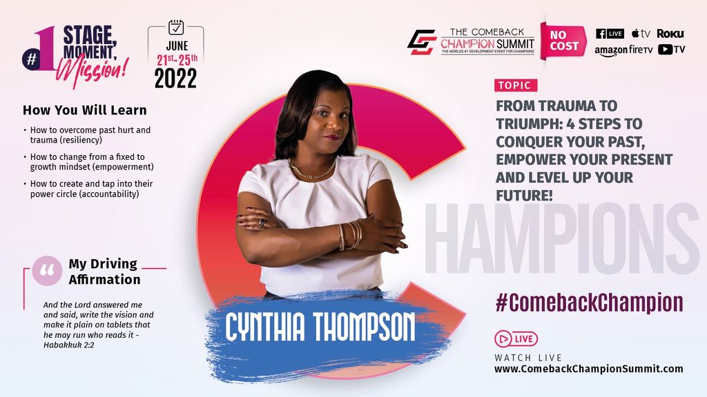 Comeback Champion 2022 Speaker
