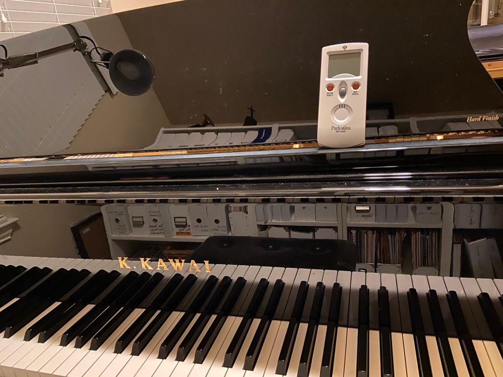 Piano Closeup