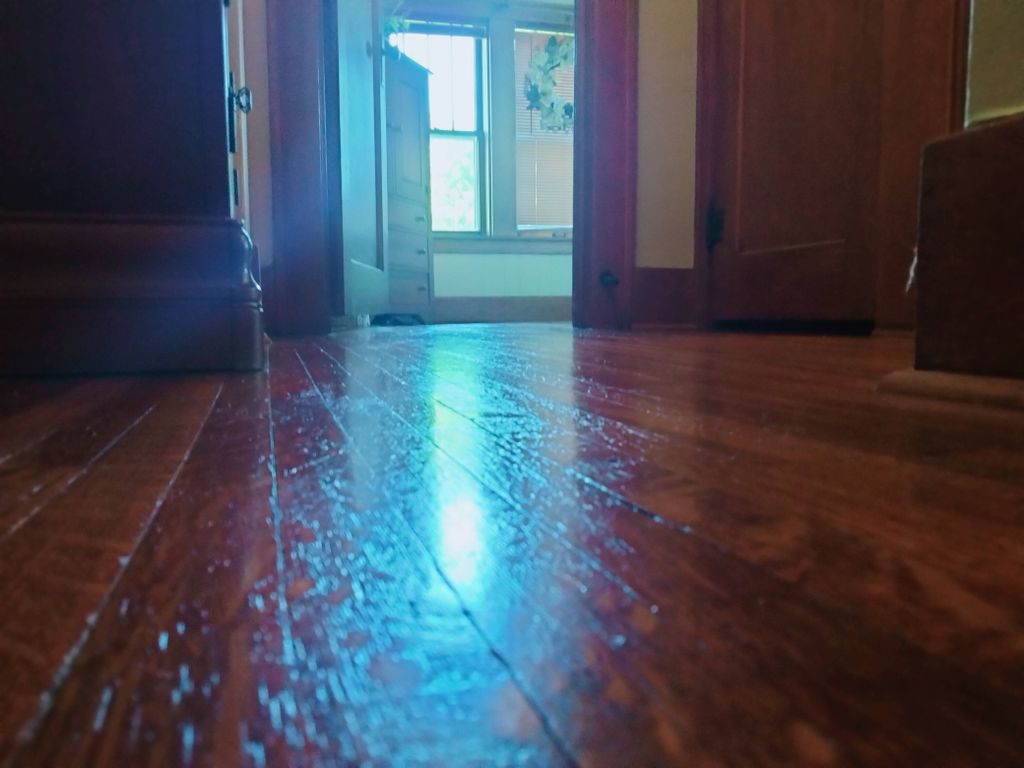 100 yr Original Wood Flooring by Andrea 