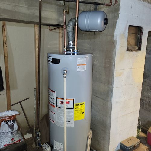 Water Heater installations