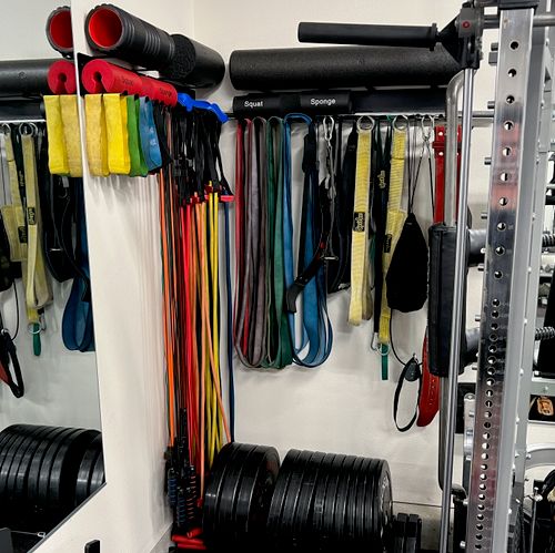 Fitness Equipment Wall Storage