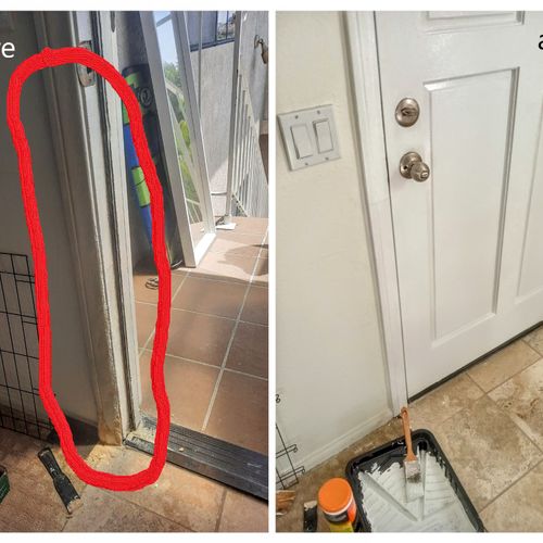 door frame repair