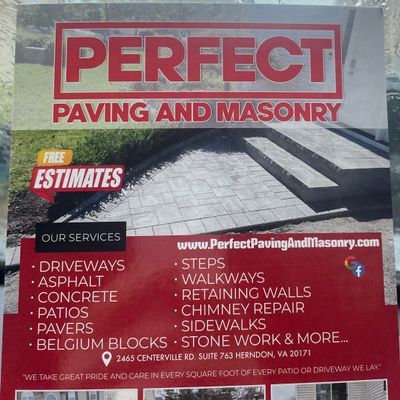 Avatar for PERFECT PAVING AND MASONRY