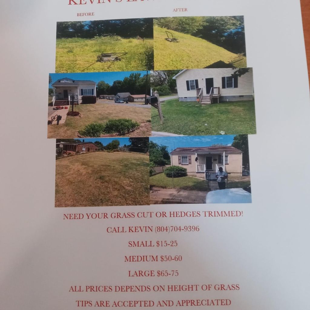 Kevin’s lawn care