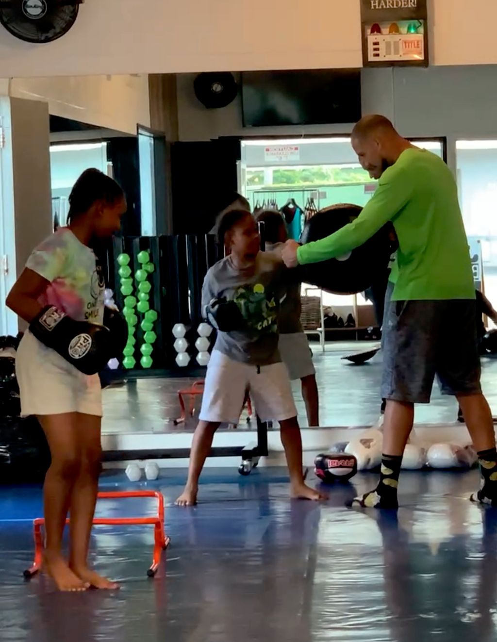 Kid friendly boxing 
