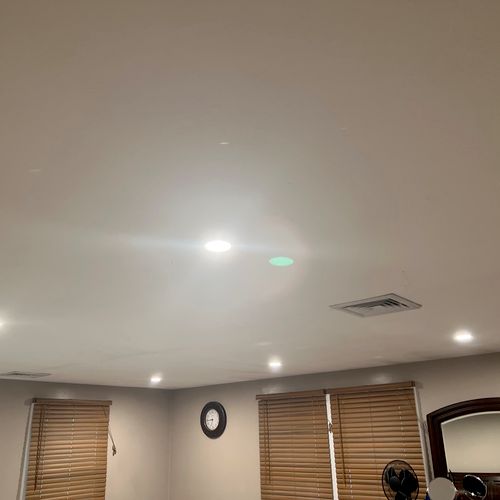 Brandon installed 50+ recessed lights in my home w