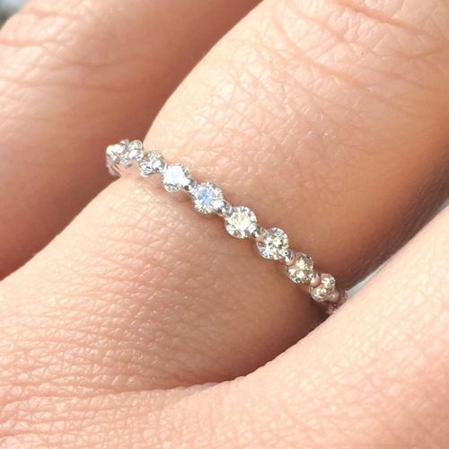 My fiancé is in love with her ring! I would give t
