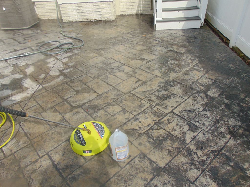 Power washing - Before  