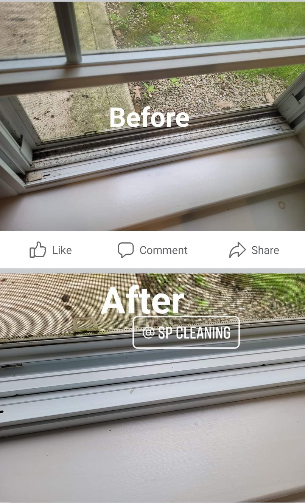 deep cleaning windows