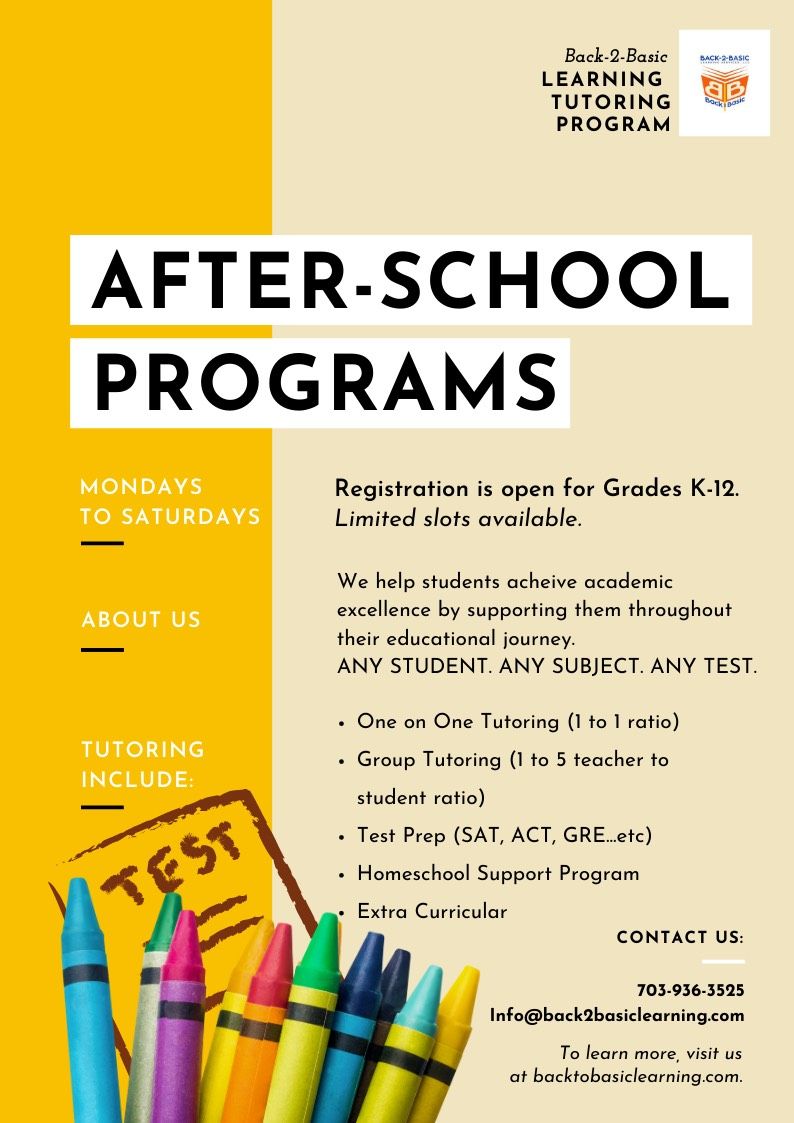 After-School Tutoring