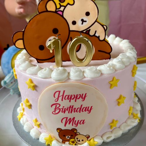 I needed a Rilakkuma cake super last minute for my