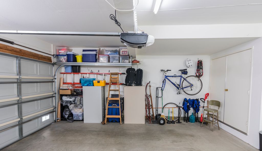 summer garage cleaning