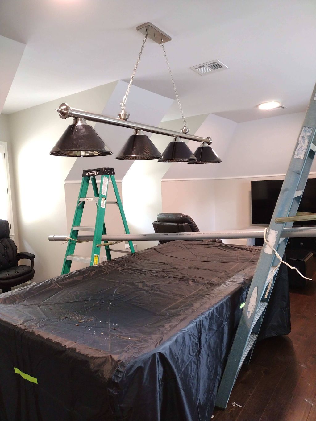 Installation of Light Fixture