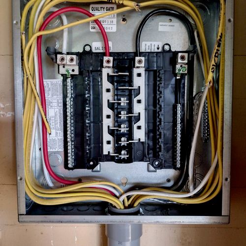 Replacement of Interior Panel and Breakers / Remod