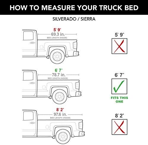 standard bed for a pick up truck
