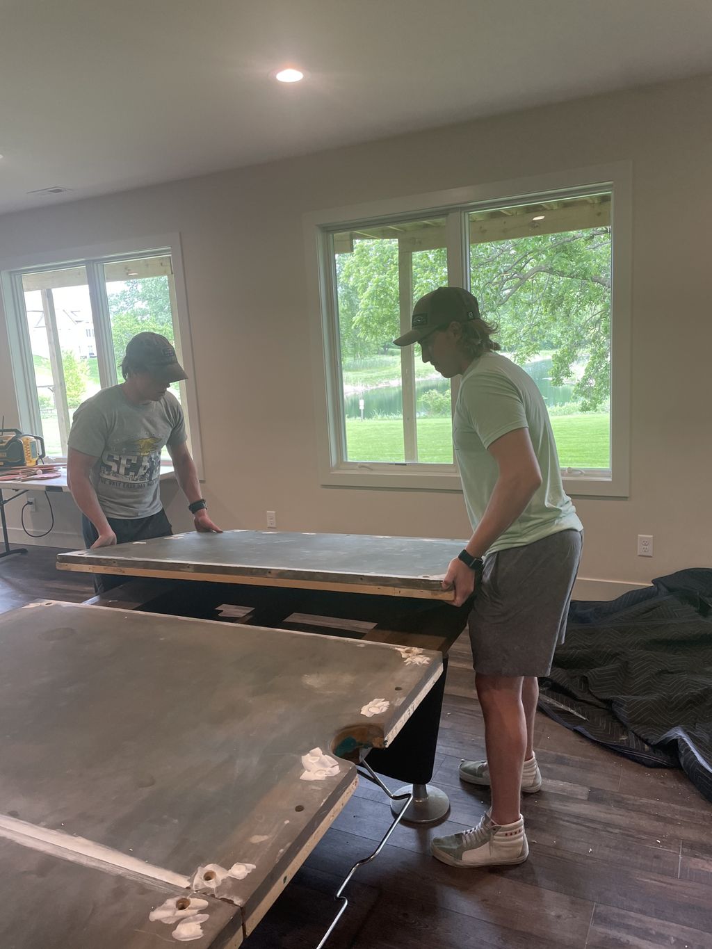 One piece of slate at a time...