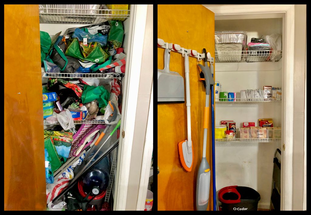 Pantry Before & After 