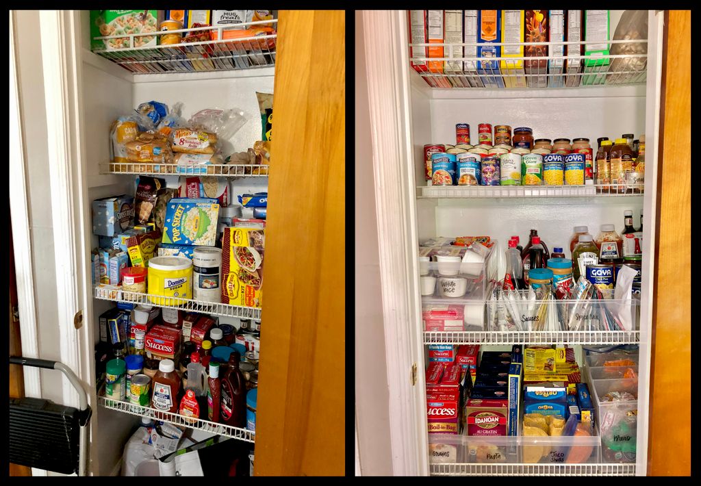 Pantry Before & After 