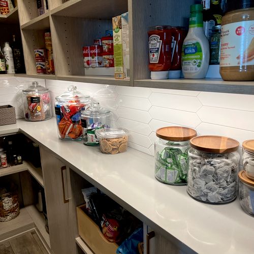 Remodeled our pantry and needed to install under c