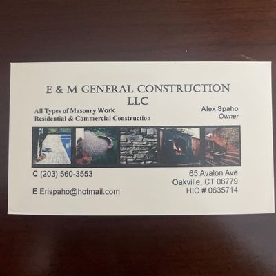Avatar for E&M General Construction LLC