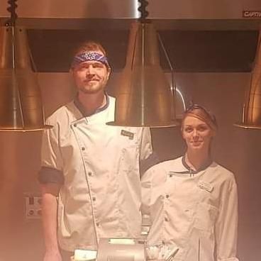 Chef Danielle and Chef Travis Kroell