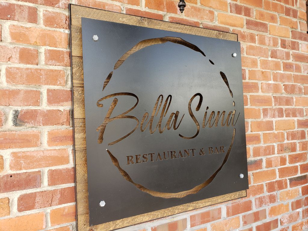 Water Jet Restaurant Sign