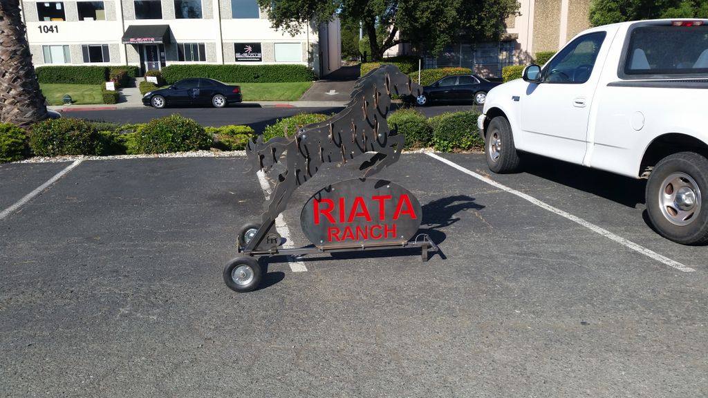 Mobile Business Sign