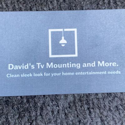 Avatar for David’s Tv mounting and more