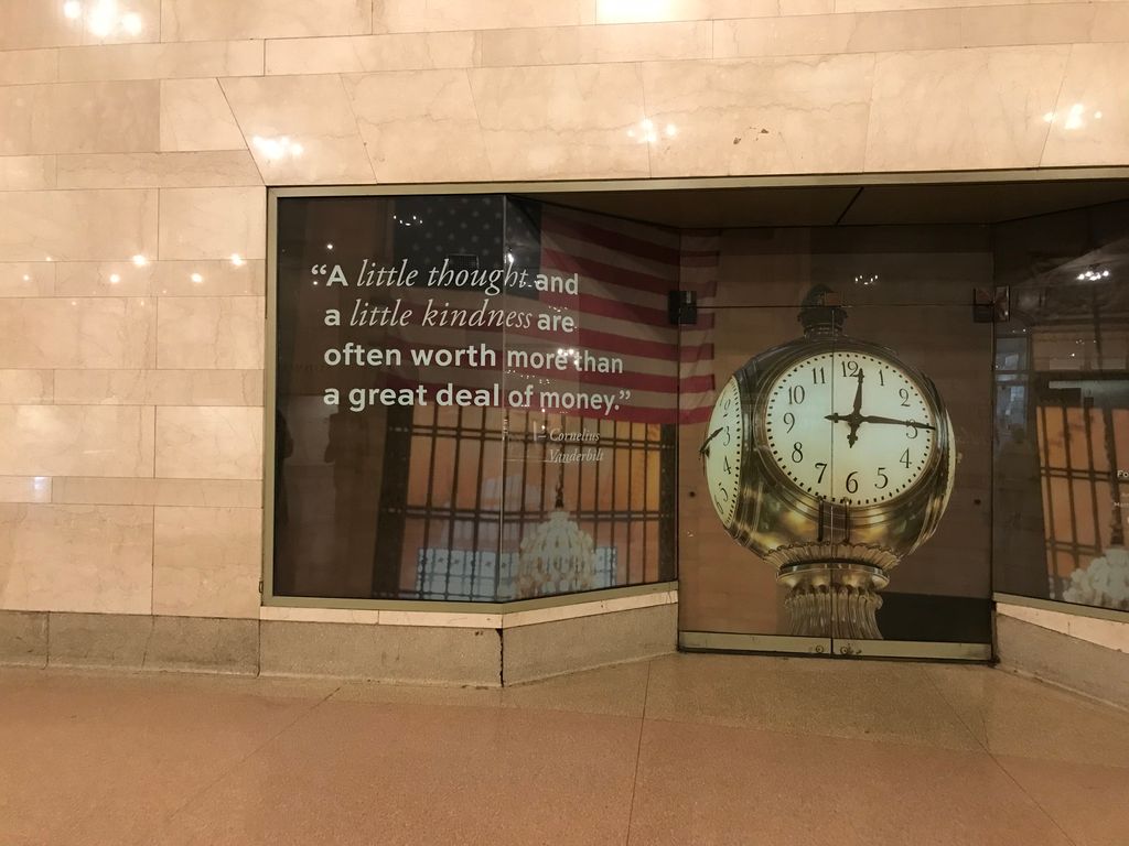 Grand Central Station - quote by Cornelius Vanderb
