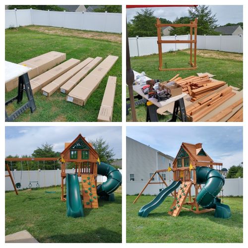 Play Equipment Construction and Assembly