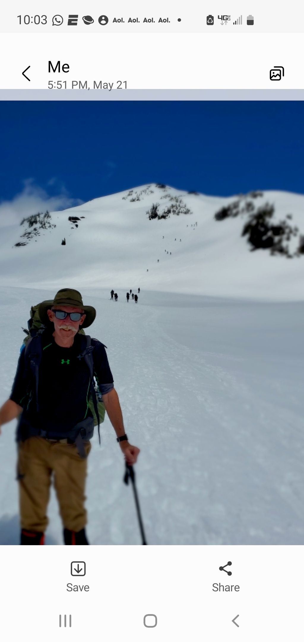 Mount Rainier Washington State May 2022.