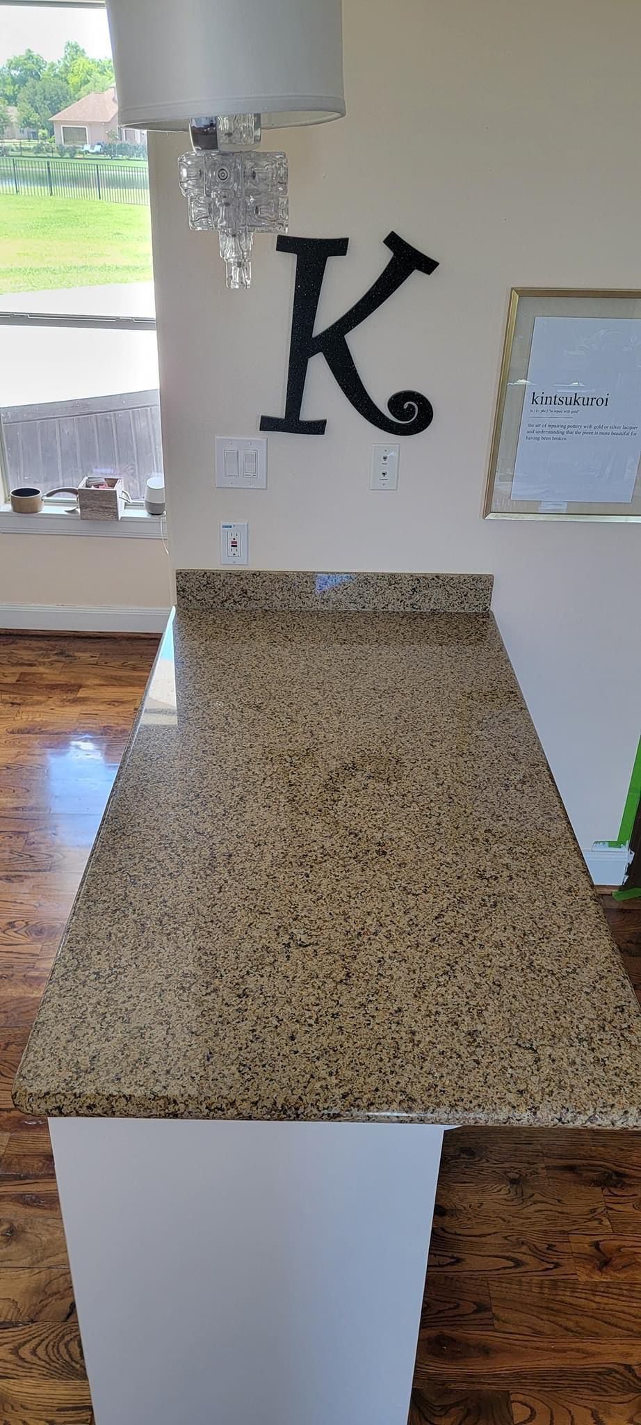 COUNTERTOPS EPOXY BEFORE