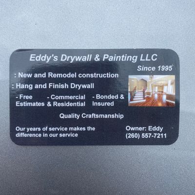 Avatar for Eddys Drywall and Painting LLC