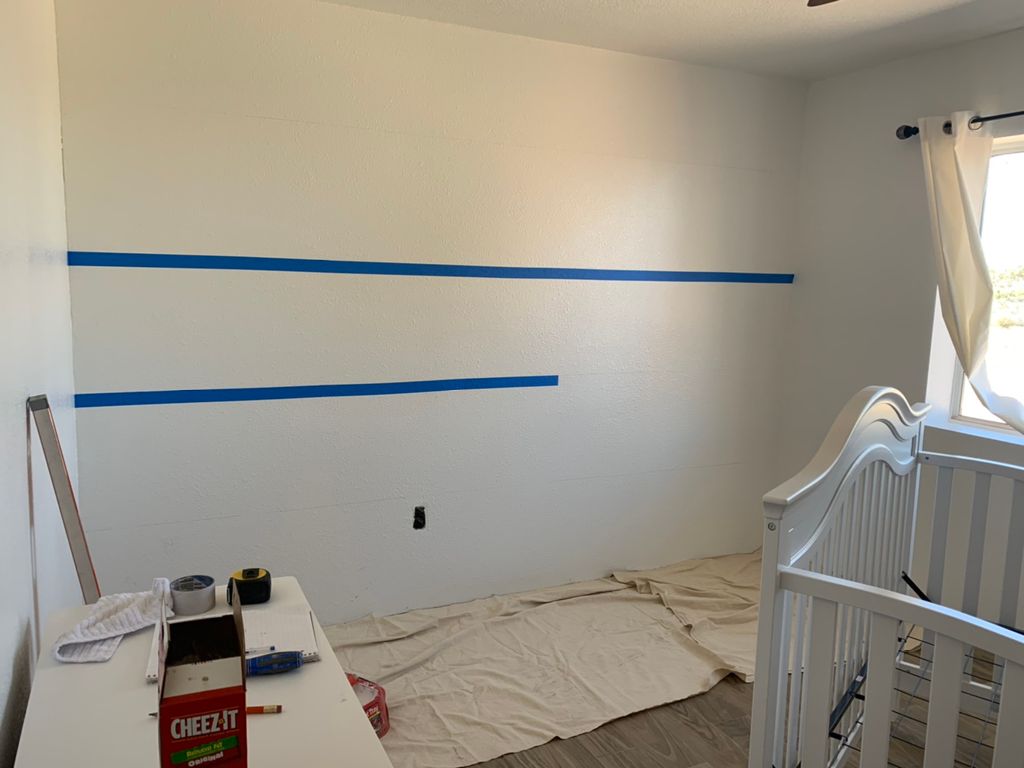 Baby’s room in process 