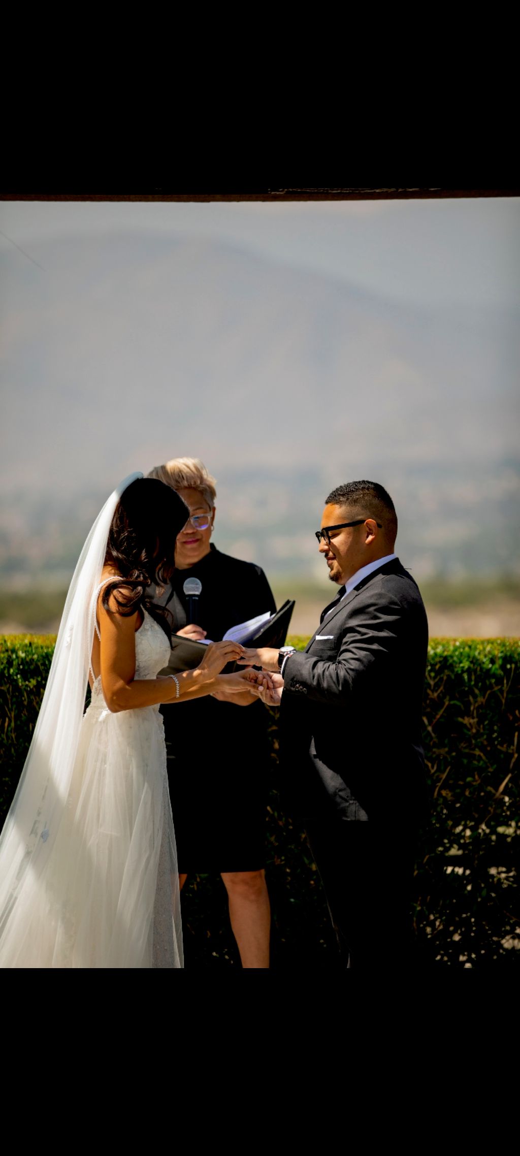 Me and this sweet couple in Riverside County